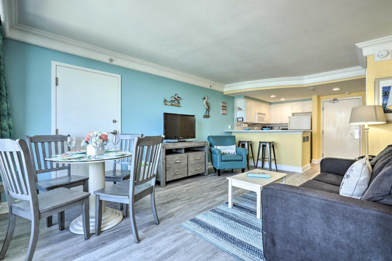 Ocean-View Daytona Beach Resort Retreat With Balcony Exterior foto