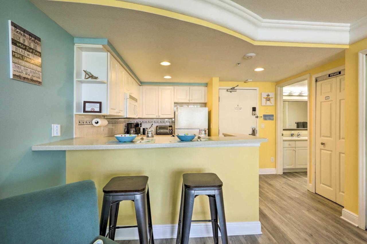 Ocean-View Daytona Beach Resort Retreat With Balcony Exterior foto