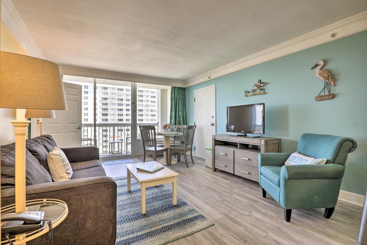 Ocean-View Daytona Beach Resort Retreat With Balcony Exterior foto