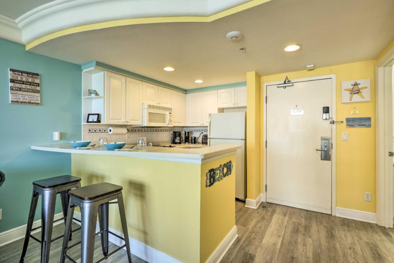 Ocean-View Daytona Beach Resort Retreat With Balcony Exterior foto